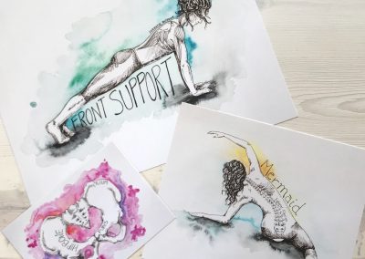 Pilates and Anatomy Fine Art Prints and Originals